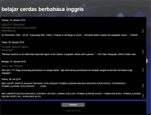 Tablet Screenshot of belajarcerdasberbahasainggris.blogspot.com