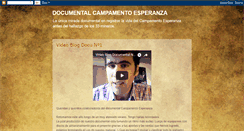 Desktop Screenshot of docucampamentoesperanza.blogspot.com