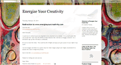 Desktop Screenshot of energizeyourcreativity.blogspot.com