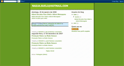 Desktop Screenshot of nadjasuelihotmailcom.blogspot.com