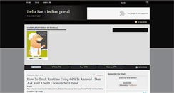 Desktop Screenshot of indiabee.blogspot.com