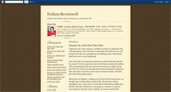 Desktop Screenshot of nathanbrownwell.blogspot.com
