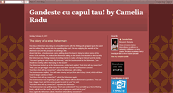 Desktop Screenshot of cameliaioanaradu.blogspot.com