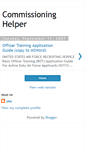 Mobile Screenshot of commissioninghelper.blogspot.com