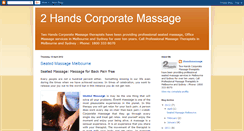 Desktop Screenshot of 2handscorporatemassage.blogspot.com