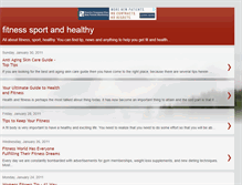 Tablet Screenshot of fitnesssporthealthy.blogspot.com