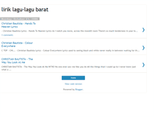 Tablet Screenshot of lagubagus.blogspot.com