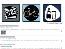 Tablet Screenshot of booksbikesbeer.blogspot.com