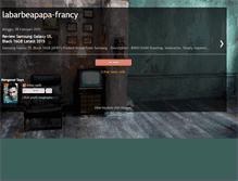 Tablet Screenshot of labarbeapapa-francy.blogspot.com