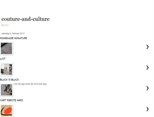 Tablet Screenshot of couture-and-culture.blogspot.com