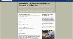 Desktop Screenshot of macroinvertebrates.blogspot.com