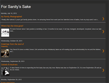 Tablet Screenshot of 4sanityssake.blogspot.com
