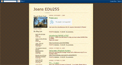 Desktop Screenshot of joansedu255.blogspot.com