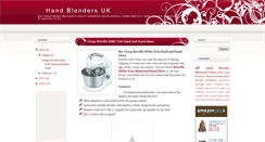 Desktop Screenshot of hand-blender-uk.blogspot.com