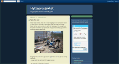 Desktop Screenshot of hytteprosjektet.blogspot.com