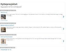 Tablet Screenshot of hytteprosjektet.blogspot.com