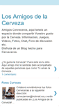 Mobile Screenshot of losamigosdelacerveza.blogspot.com