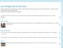 Tablet Screenshot of losamigosdelacerveza.blogspot.com