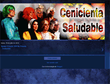 Tablet Screenshot of cenicientasaludable.blogspot.com