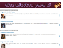Tablet Screenshot of diezminutosparati.blogspot.com