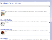 Tablet Screenshot of imcookininmykitchen.blogspot.com