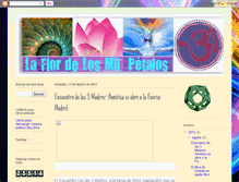 Tablet Screenshot of laflordelosmilpetalos.blogspot.com