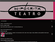 Tablet Screenshot of hipocritateatro.blogspot.com