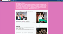 Desktop Screenshot of chicas-divinas.blogspot.com