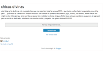 Tablet Screenshot of chicas-divinas.blogspot.com