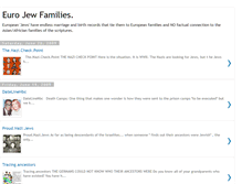 Tablet Screenshot of eurojewfamilies.blogspot.com