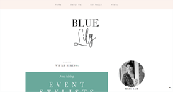 Desktop Screenshot of bluelilyevents.blogspot.com