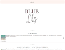 Tablet Screenshot of bluelilyevents.blogspot.com
