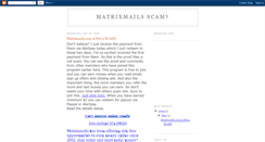 Desktop Screenshot of matrixmailsvscam.blogspot.com