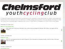 Tablet Screenshot of chelmsfordyouthcycling.blogspot.com