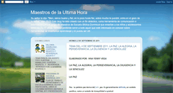 Desktop Screenshot of maestrosdelaultimahora.blogspot.com