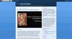 Desktop Screenshot of apiedeclasico.blogspot.com