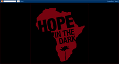 Desktop Screenshot of hopeinthedarknews.blogspot.com