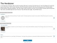 Tablet Screenshot of herdstone.blogspot.com