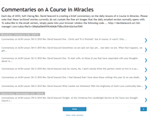 Tablet Screenshot of davidseacord-acimcommentaries.blogspot.com