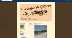 Desktop Screenshot of losviajesdegilbert.blogspot.com