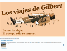 Tablet Screenshot of losviajesdegilbert.blogspot.com