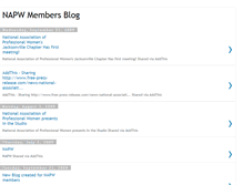 Tablet Screenshot of napwmembers.blogspot.com