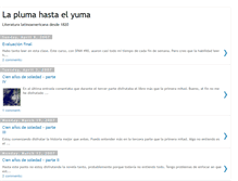 Tablet Screenshot of plumahastaelyuma.blogspot.com