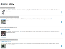 Tablet Screenshot of dinekesdiary.blogspot.com