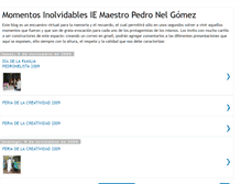 Tablet Screenshot of maestropedronelgomezbuenosmomentos.blogspot.com
