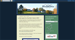 Desktop Screenshot of bluehillfarm.blogspot.com