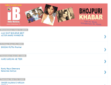 Tablet Screenshot of bhojpurikhabar.blogspot.com