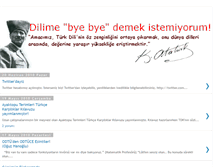 Tablet Screenshot of dilimebyebyedemekistemiyorum.blogspot.com