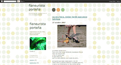 Desktop Screenshot of flaneururbana.blogspot.com