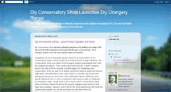 Desktop Screenshot of diyconservatoryshop.blogspot.com